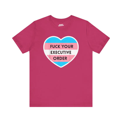 Pro Trans Pride Message Tee - Empowering Self-Expression Tee