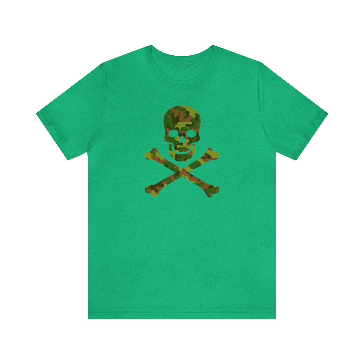 Camo Skull and Crossbones