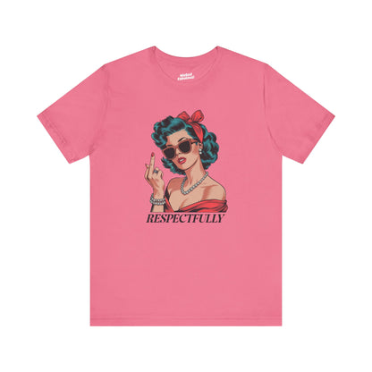 Respectfully Retro Graphic Tee - Short Sleeve T-Shirt