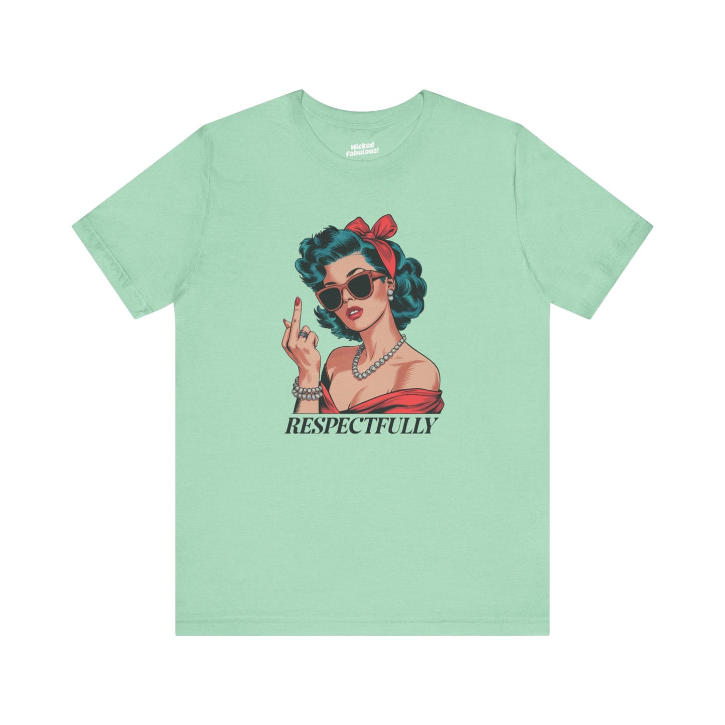 Respectfully Retro Graphic Tee - Short Sleeve T-Shirt