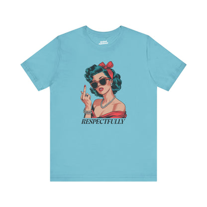 Respectfully Retro Graphic Tee - Short Sleeve T-Shirt