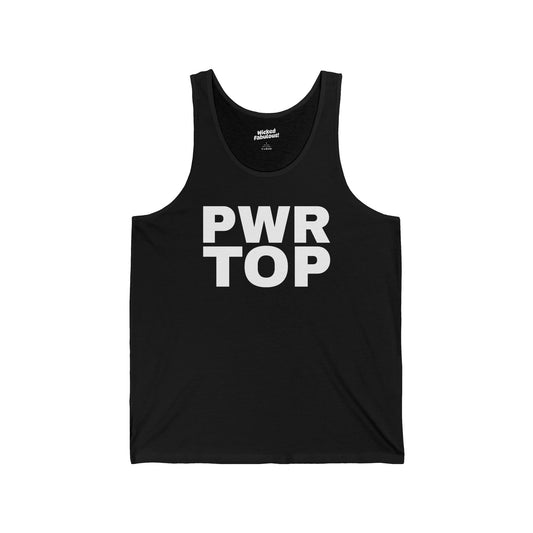 Empowering Unisex Jersey Tank - 'PWR TOP'