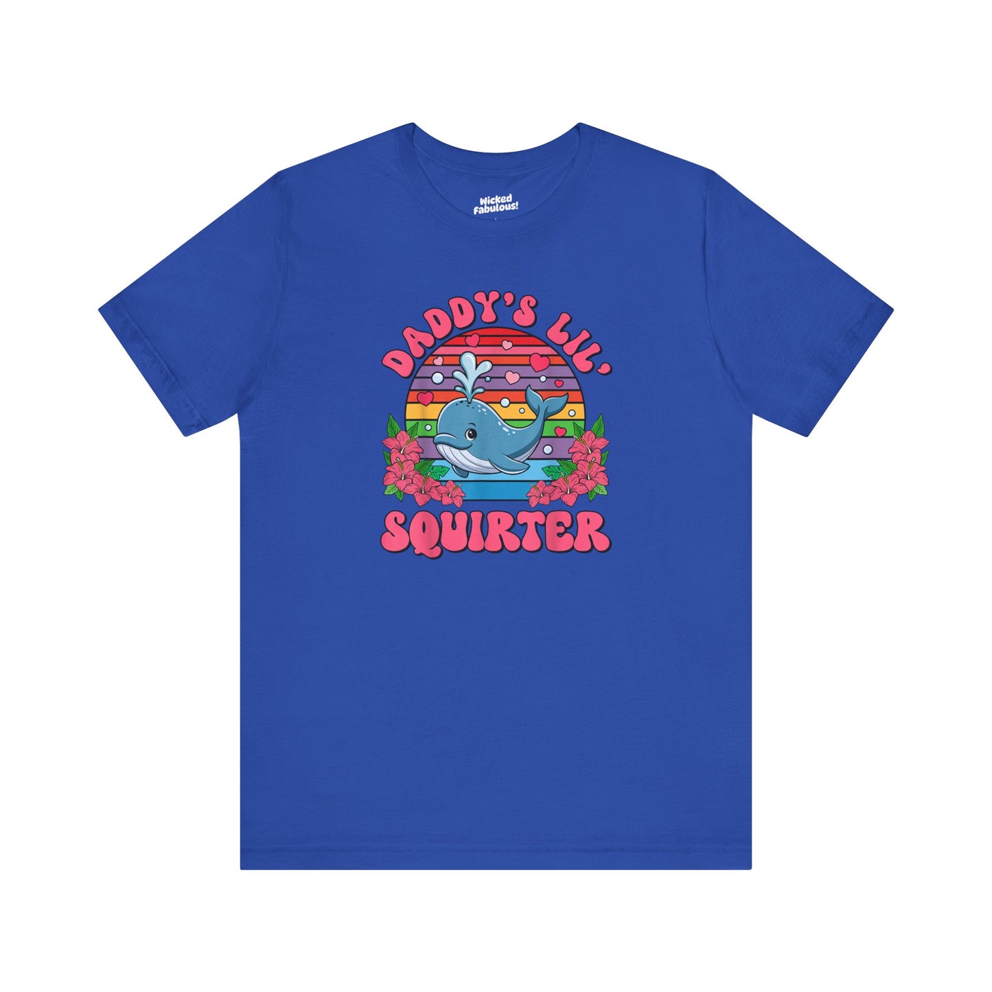 Daddy's Lil Squirter Unisex Jersey Tee - Fun Graphic T-Shirt