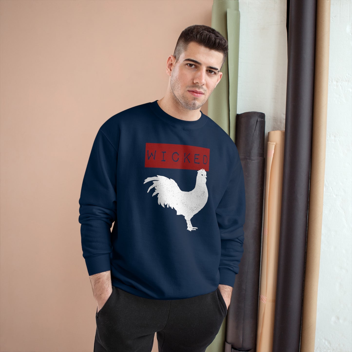 Wicked Cock Champion Sweatshirt