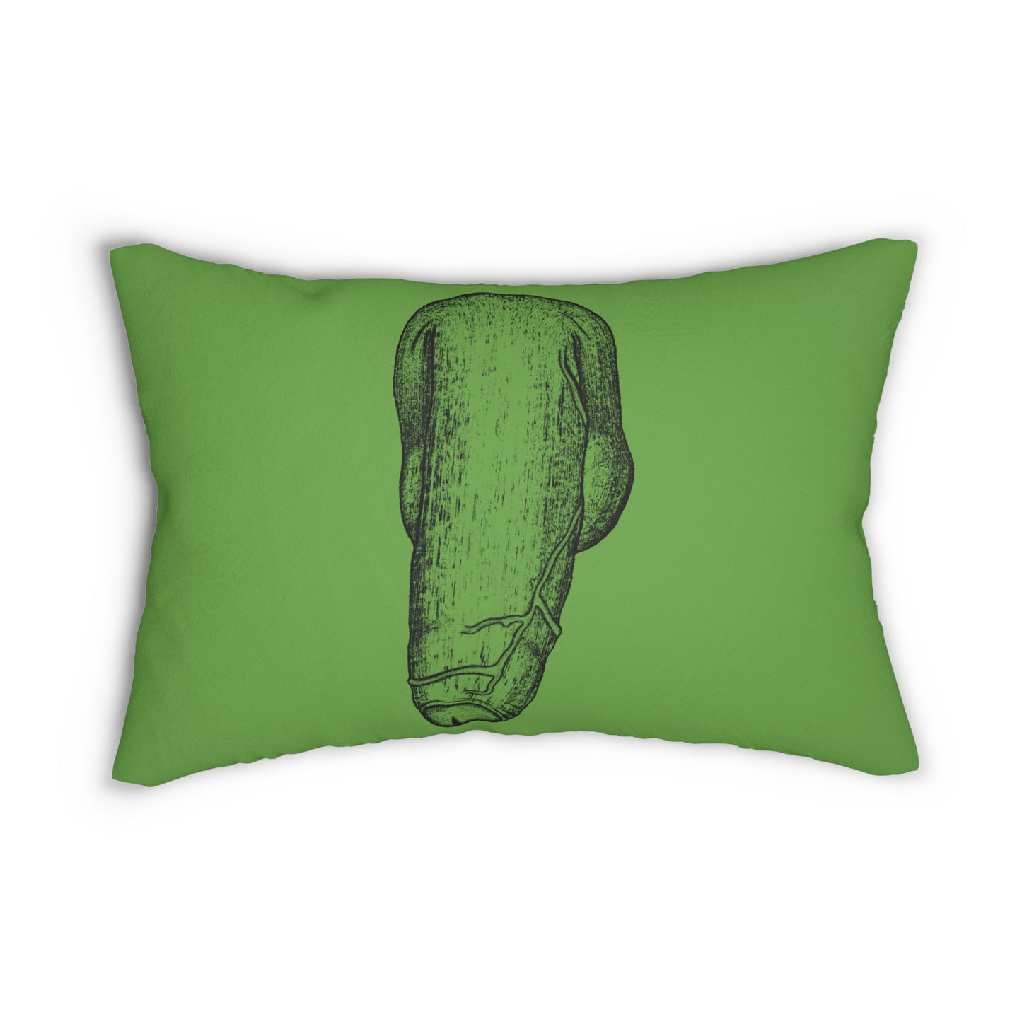 Un-Circumcised Penis - Lumbar Pillow