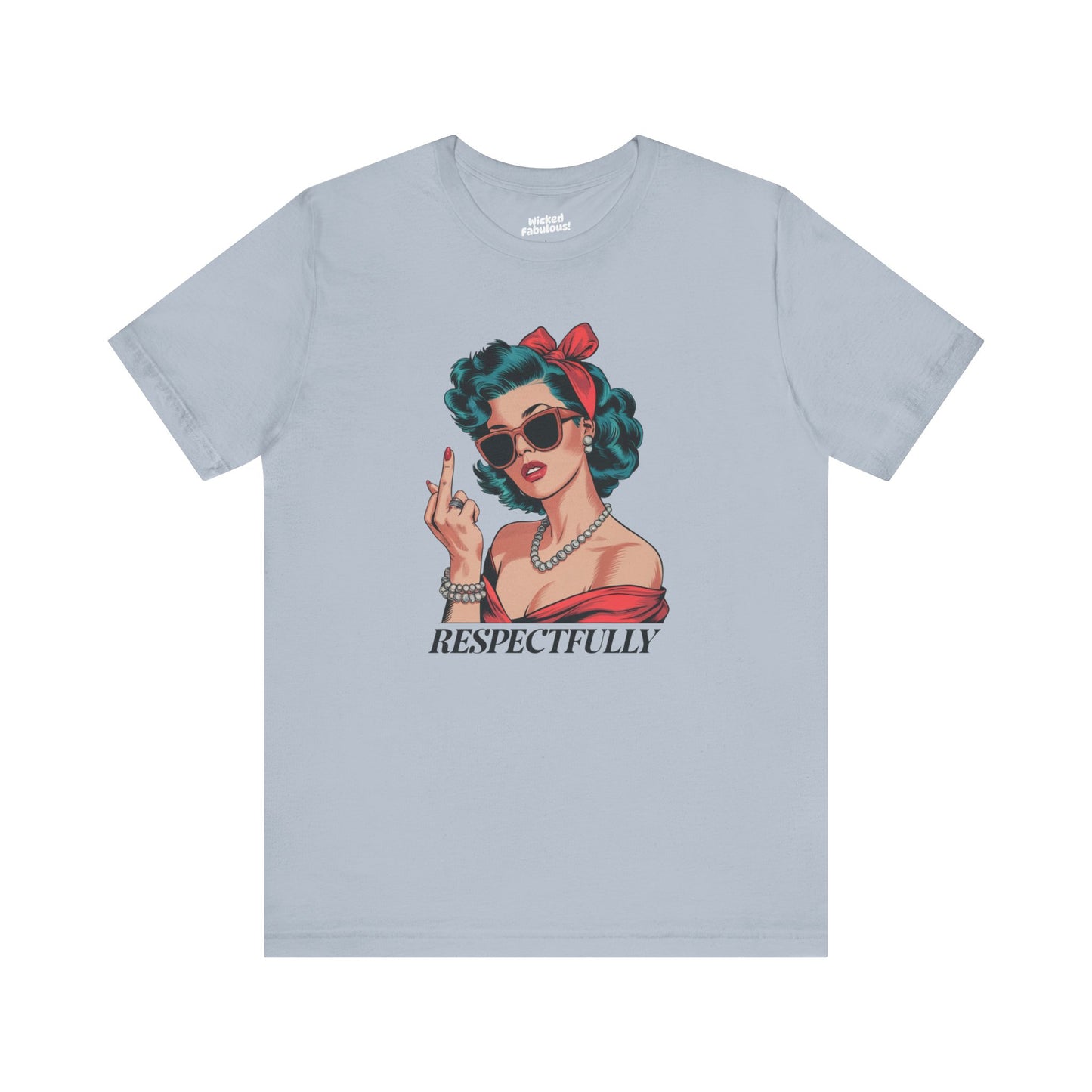 Respectfully Retro Graphic Tee - Short Sleeve T-Shirt