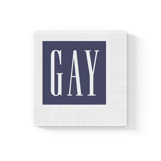 These are My GAY Napkins