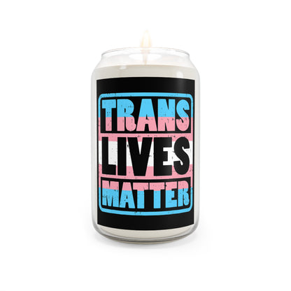 Trans Lives Matter Candle