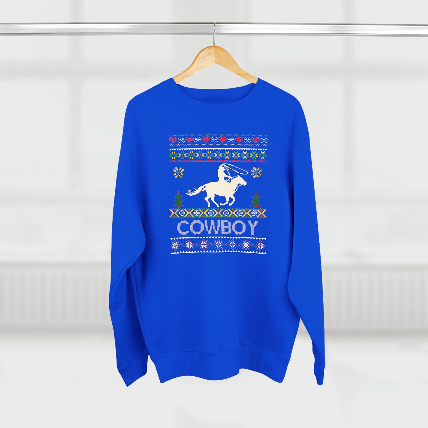 Cowboy Ugly Christmas Sweatshirt