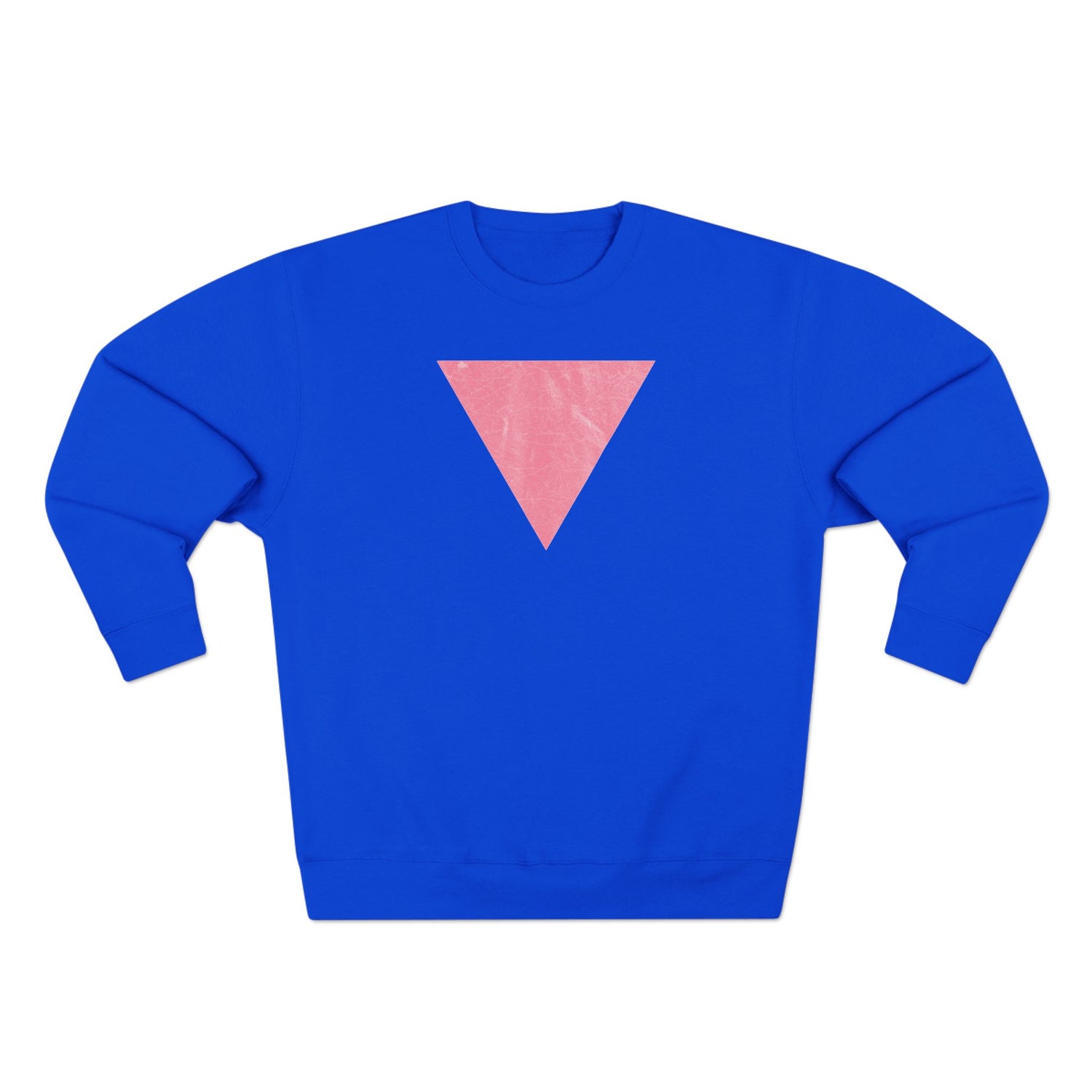Pink Triangle Crewneck Sweatshirt