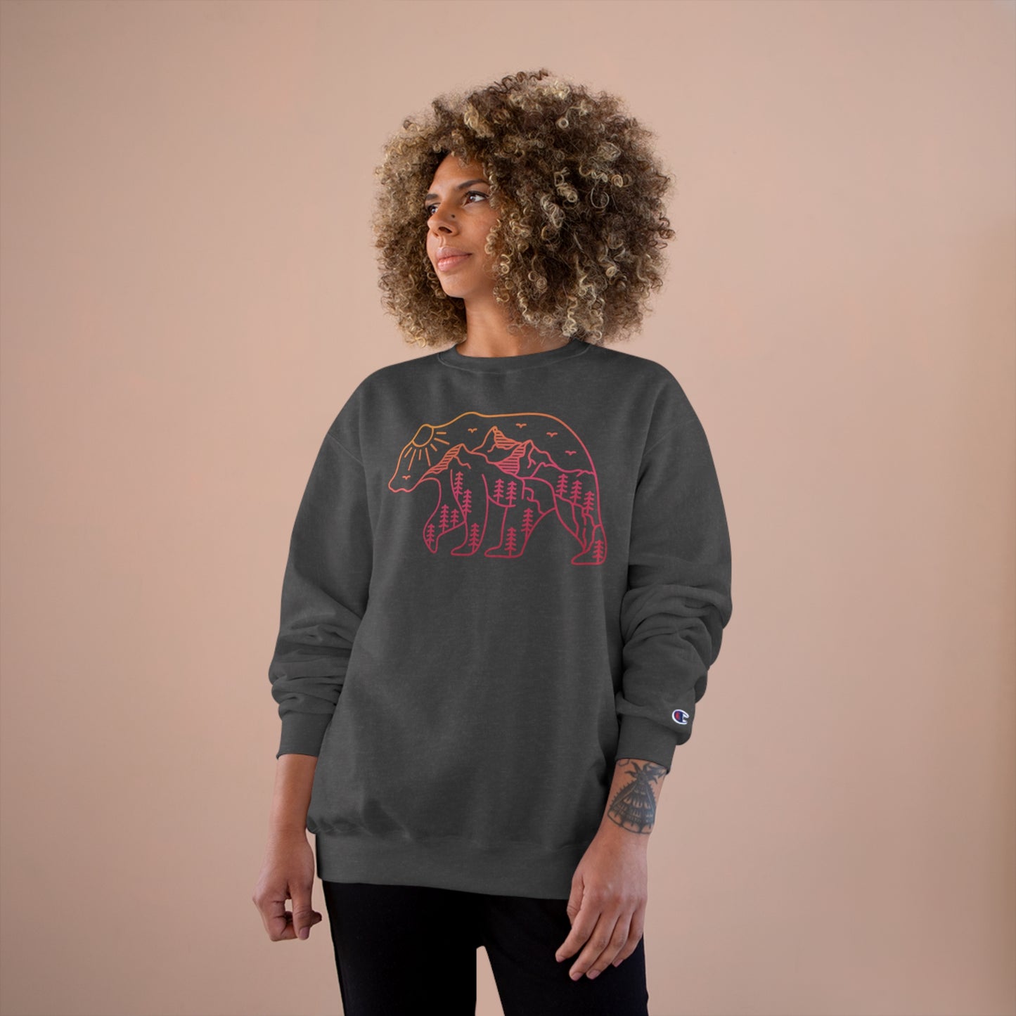 The Adventurous Bear - Champion Sweatshirt