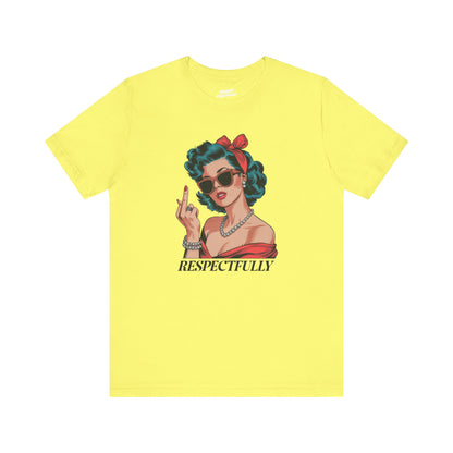 Respectfully Retro Graphic Tee - Short Sleeve T-Shirt