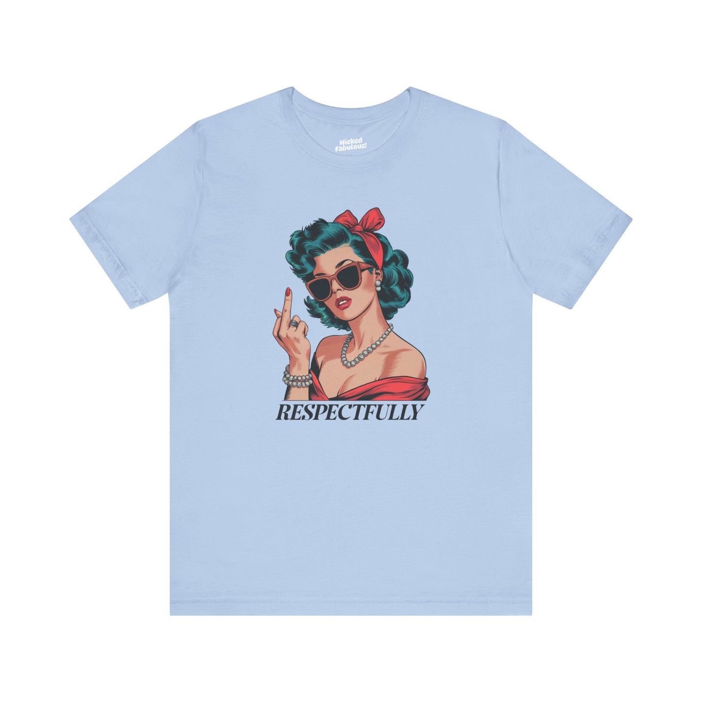 Respectfully Retro Graphic Tee - Short Sleeve T-Shirt