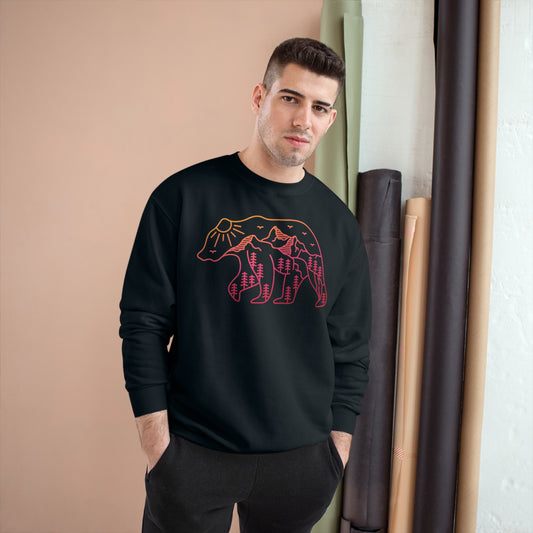 The Adventurous Bear - Champion Sweatshirt