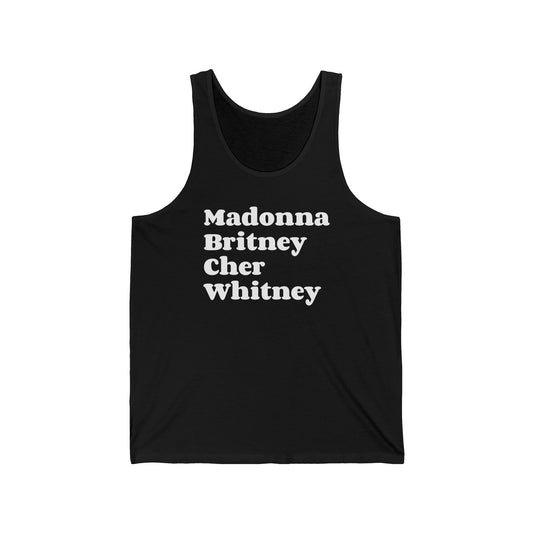 Madonna Whitney Cher Britney