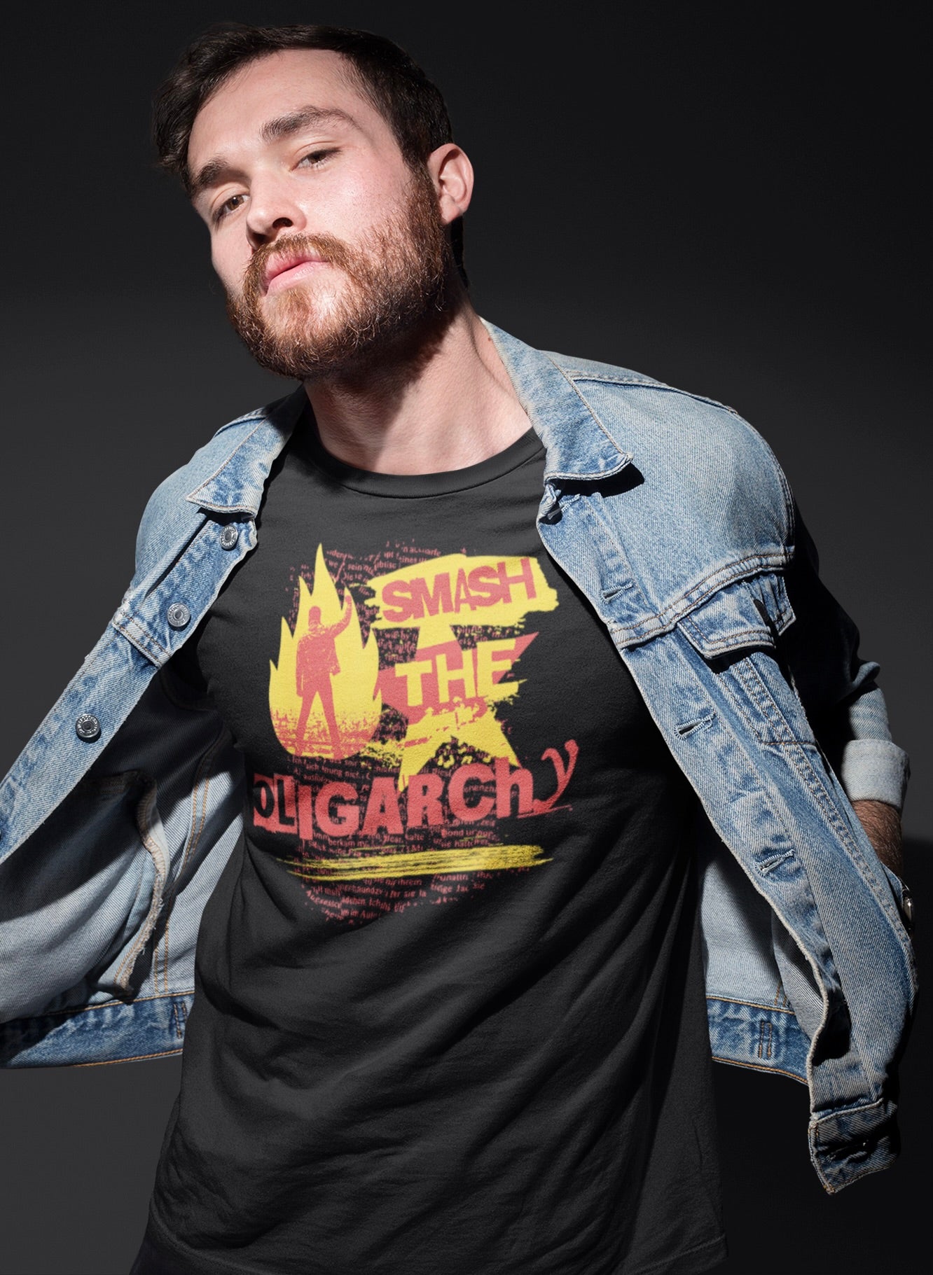 Bold Protest Tee - "Smash the Oligarchy" Unisex Jersey Short Sleeve