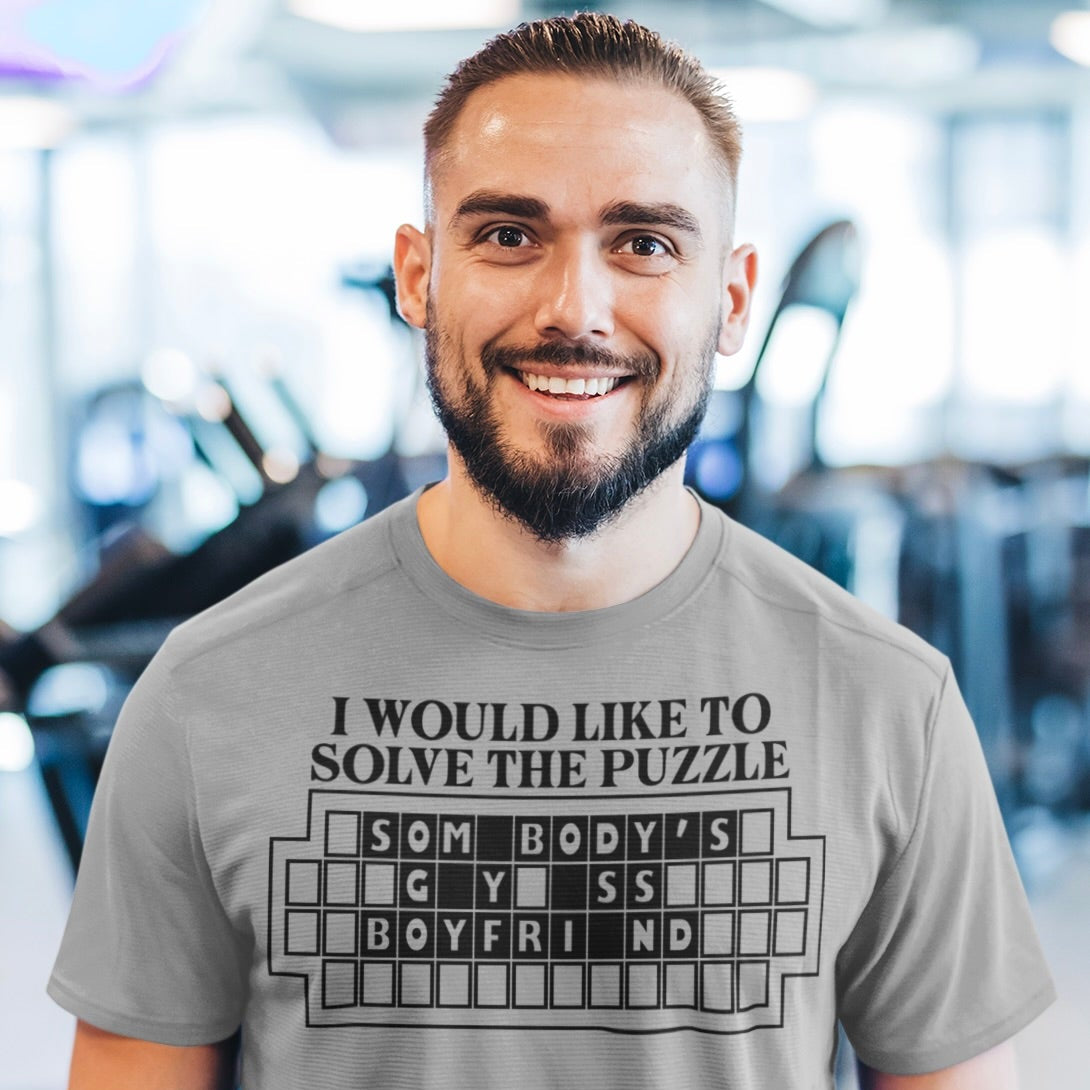 Puzzle Lover's Unisex Jersey Tee - 'I Would Like to Solve the Puzzle'