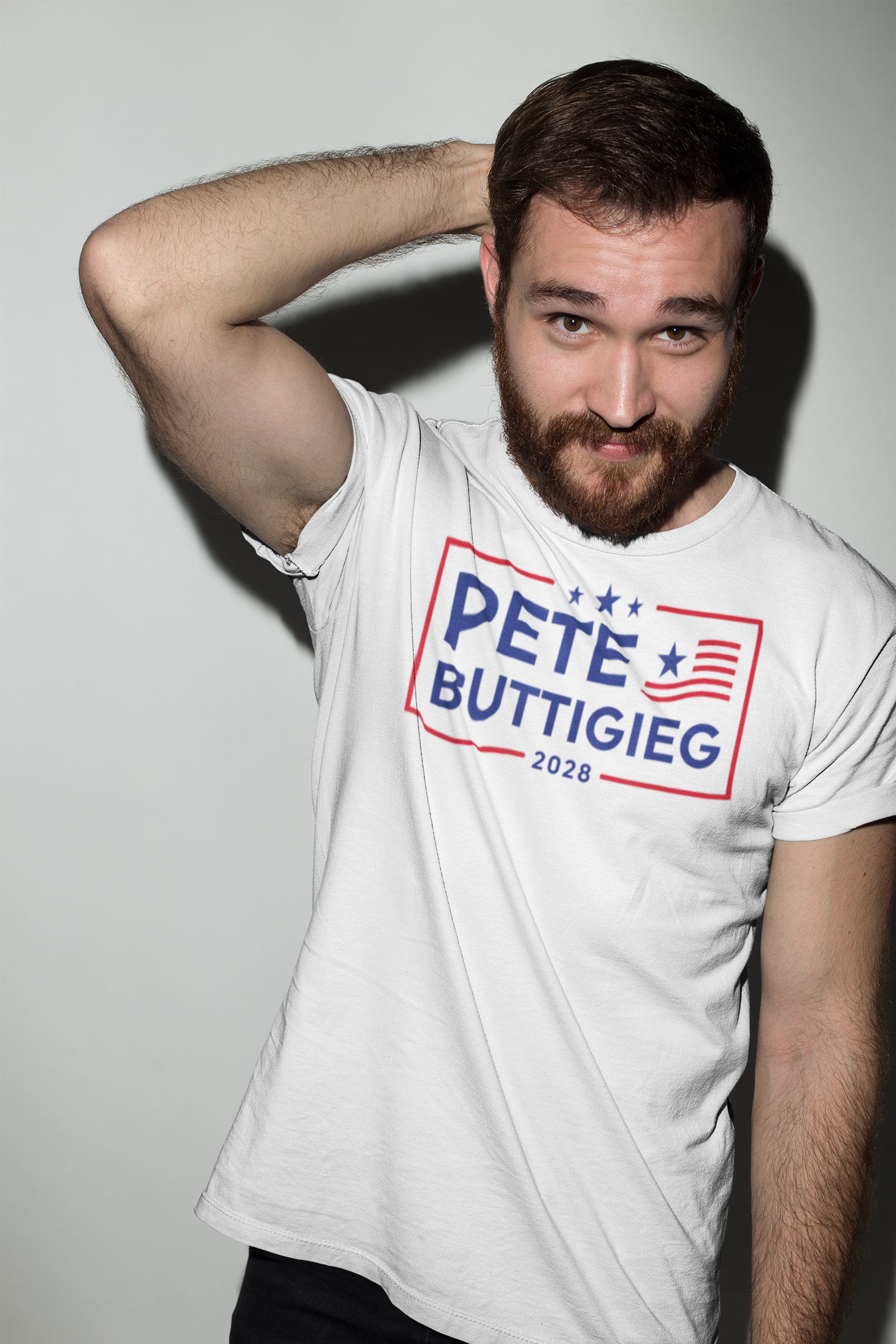 Pete Buttigieg 2028 Unisex Jersey Short Sleeve Tee - Casual Political Statement Shirt