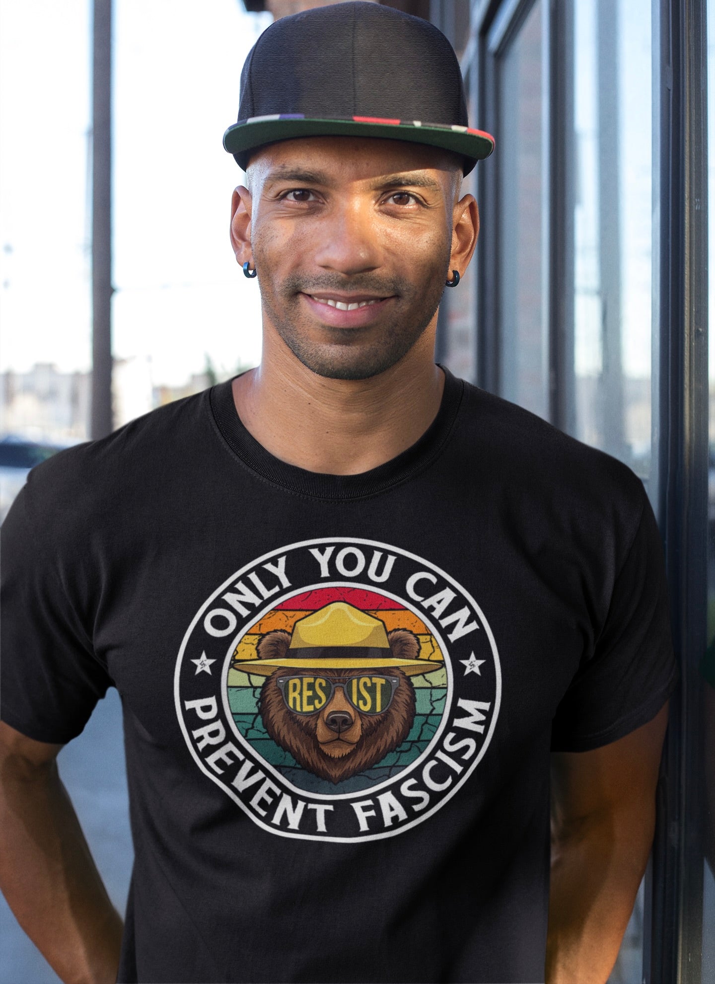 RESIST- Only You Can Prevent Fascism Design Tee