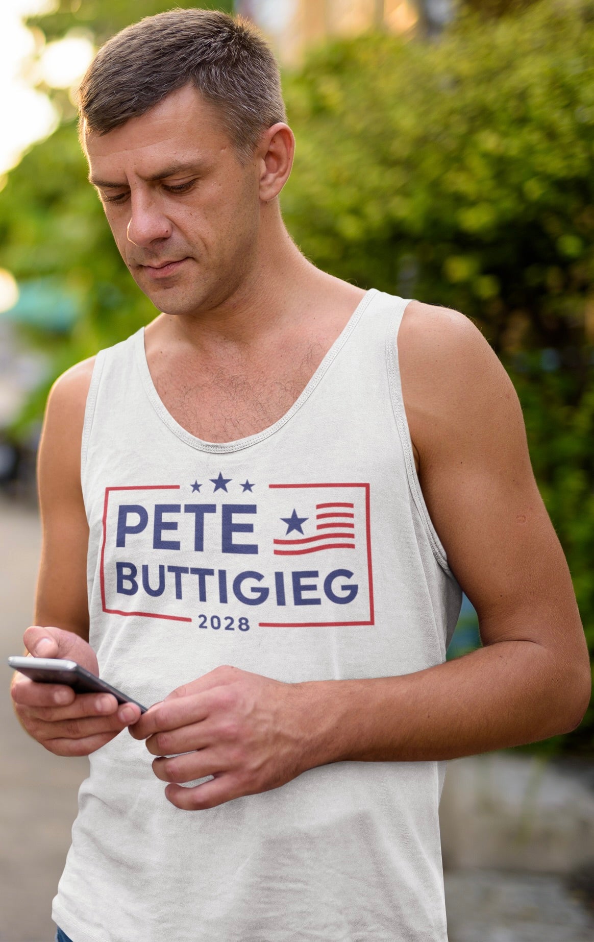 Pete Buttigieg 2028 Unisex Jersey Tank for Supporters