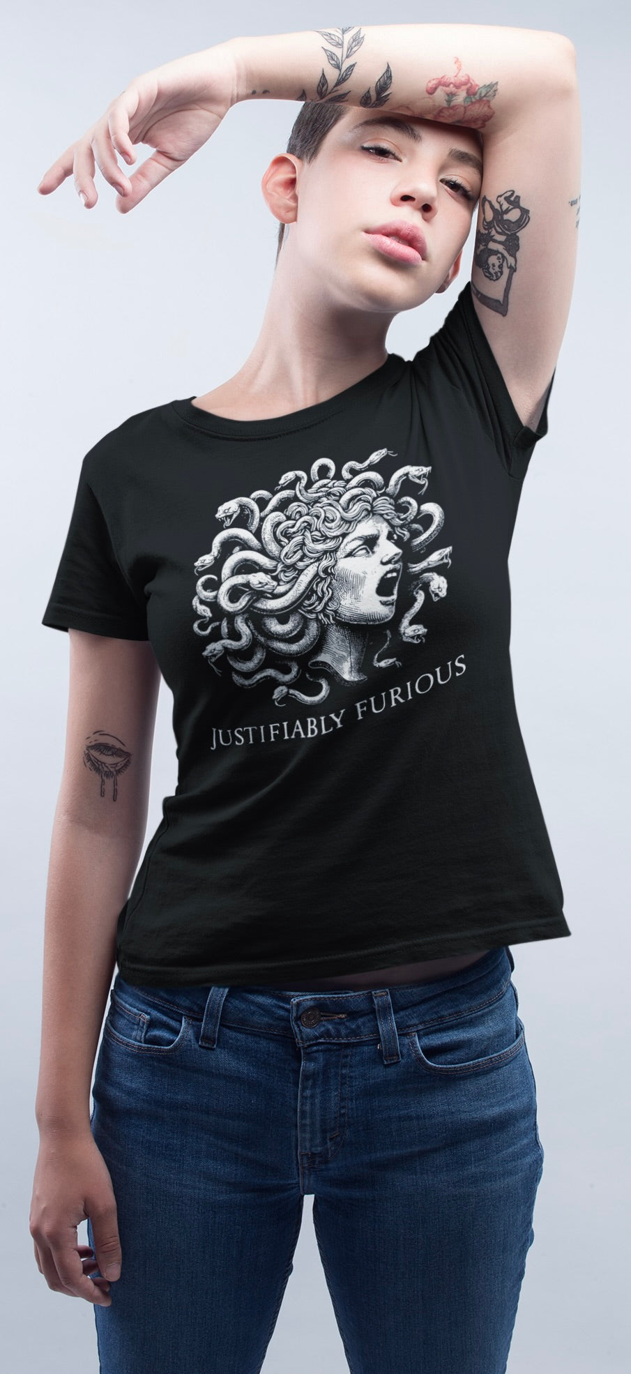 Justifiably Furious Graphic Tee - Unisex Jersey Short Sleeve Shirt
