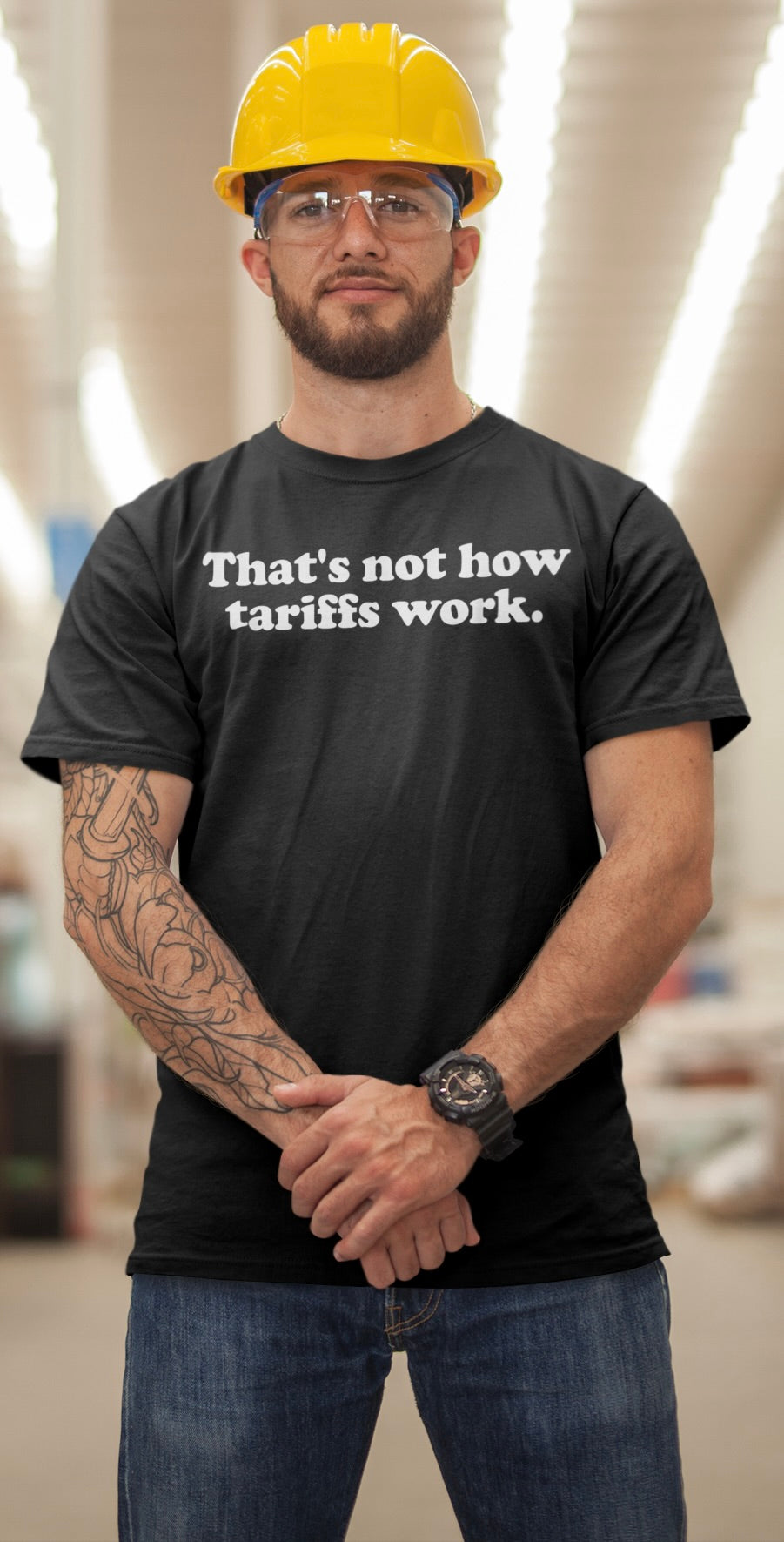 Humorous Unisex Jersey Tee - "That's Not How Tariffs Work" - Perfect for Casual Wear & Gift Giving
