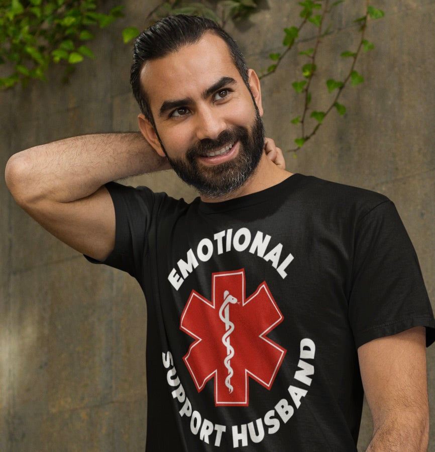Emotional Support Husband Tee - Short Sleeve Tee