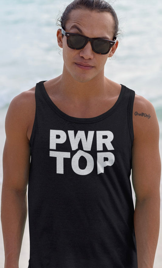 Empowering Unisex Jersey Tank - 'PWR TOP'