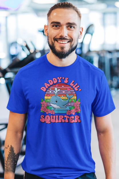 Daddy's Lil Squirter Unisex Jersey Tee - Fun Graphic T-Shirt