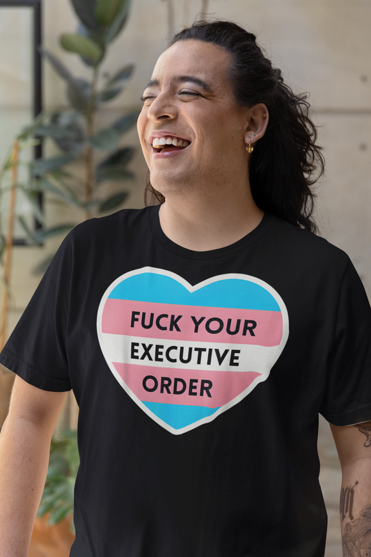 Pro Trans Pride Message Tee - Empowering Self-Expression Tee