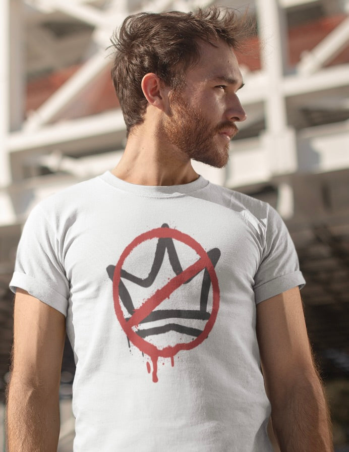 Anti-King Graphic Protest Tee | Bold Streetwear Statement Shirt