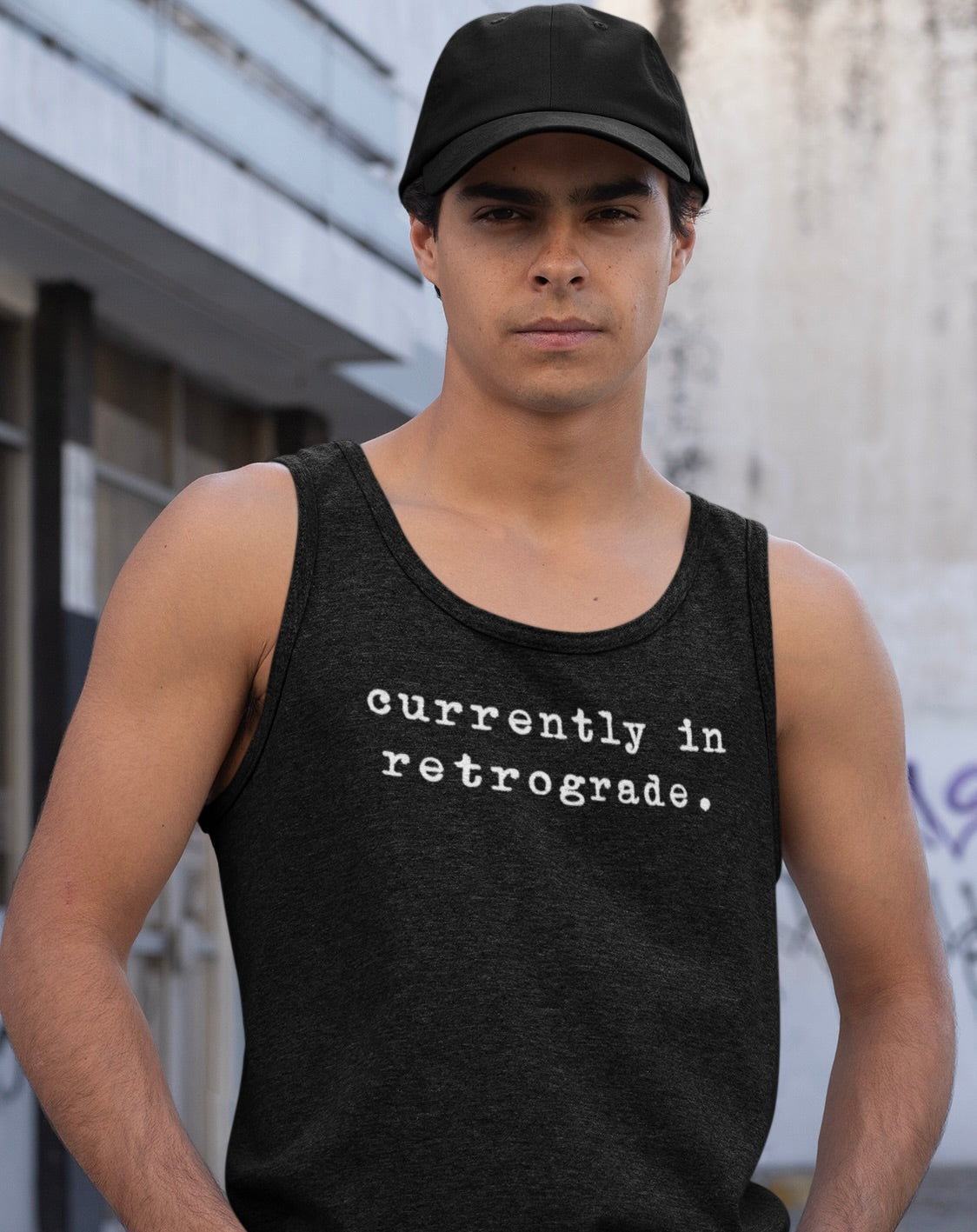Currently in Retrograde Tank Top – Your Celestial Warning Sign