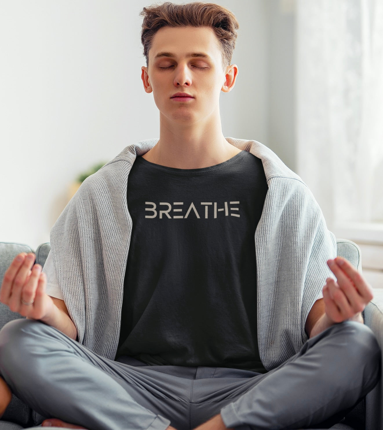 “BREATHE” Tee – Grounded Style, Elevated Energy | Wicked Fabulous