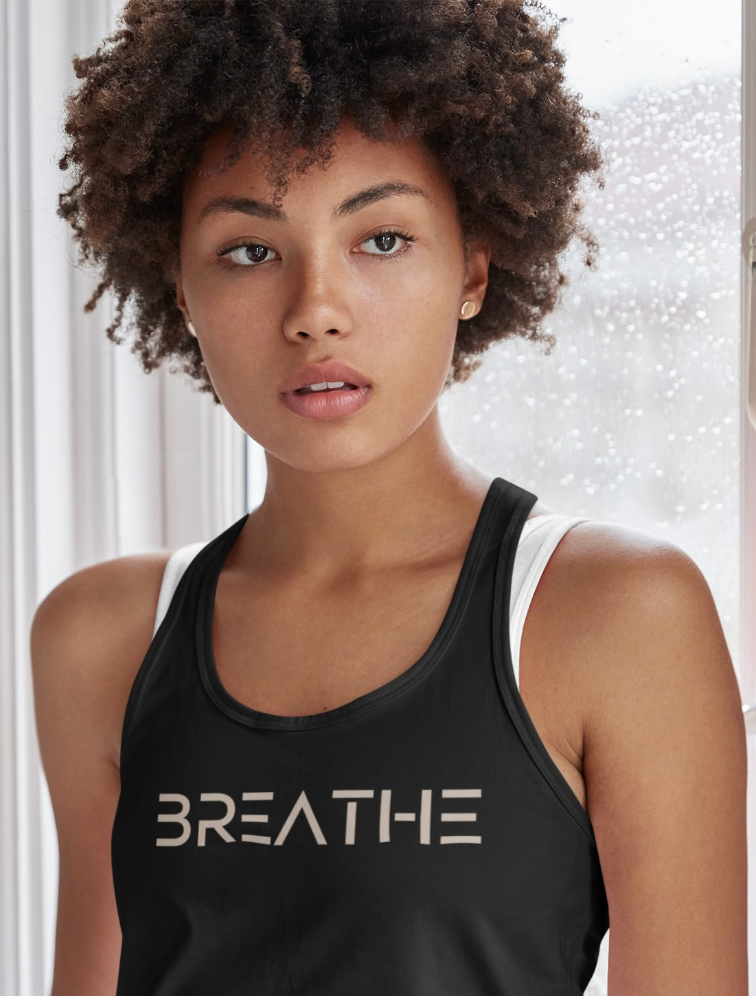 “BREATHE” Tank – Grounded Style, Elevated Energy