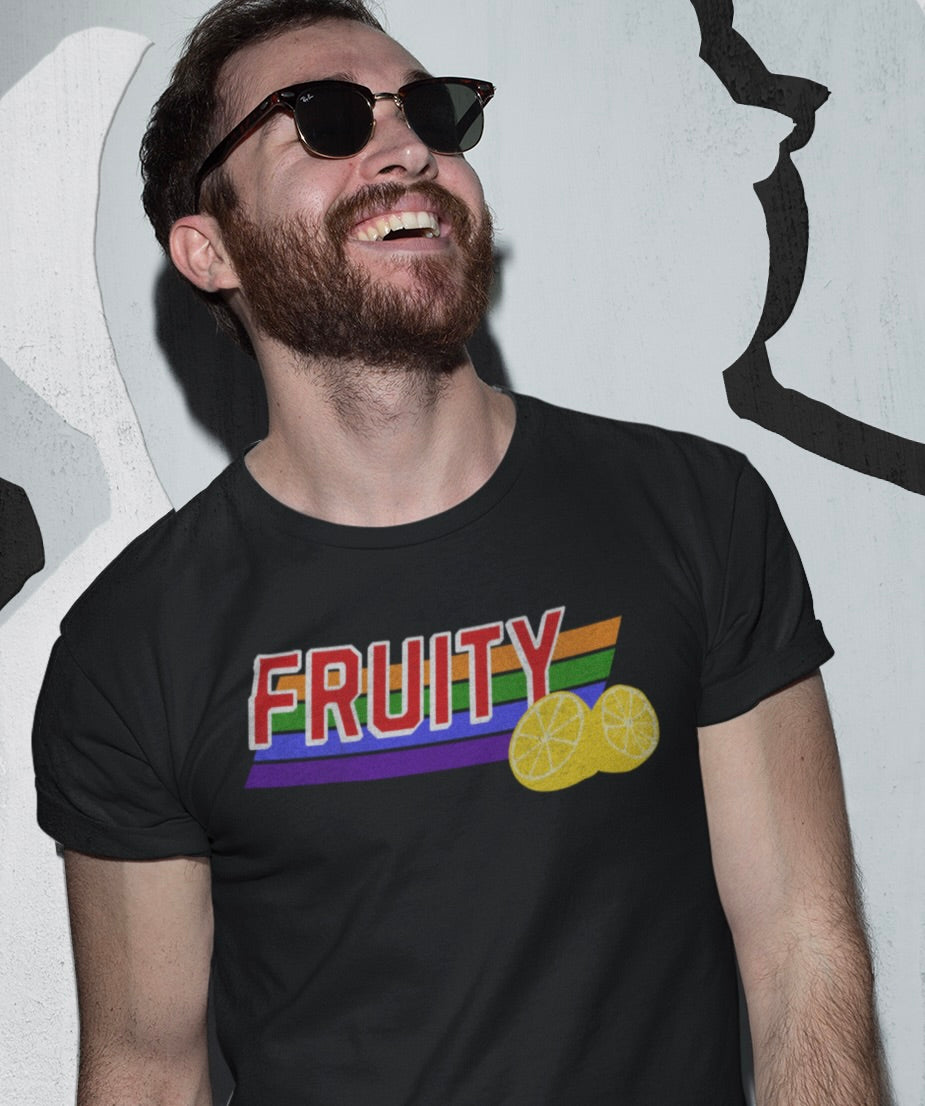 Fruity Pride T-Shirt – Bold, Playful & Unapologetically You! 🌈🍋