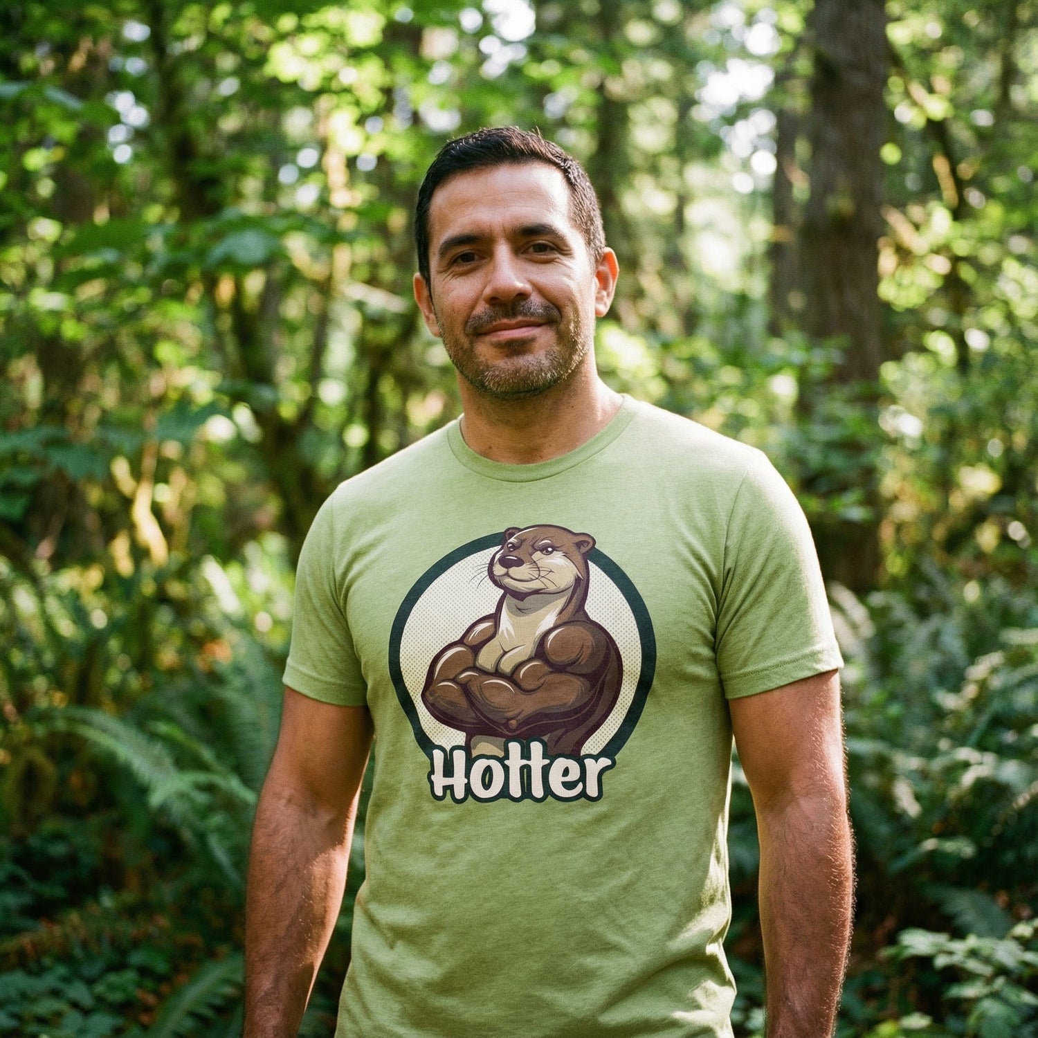 Hotter Muscular Otter T-Shirt