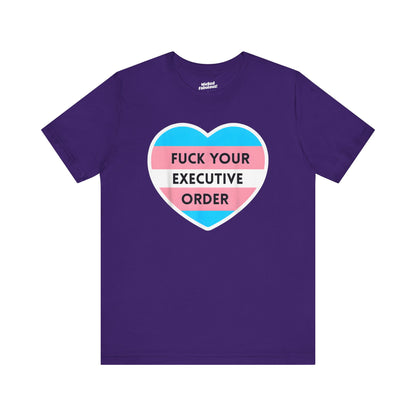 Pro Trans Pride Message Tee - Empowering Self-Expression Tee