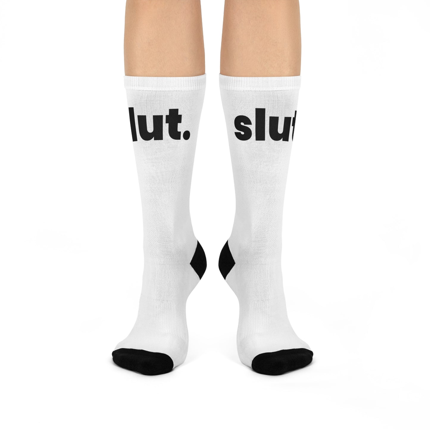 slut - Cushioned Crew Socks