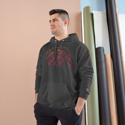 The Adventurous Bear Champion Hoodie