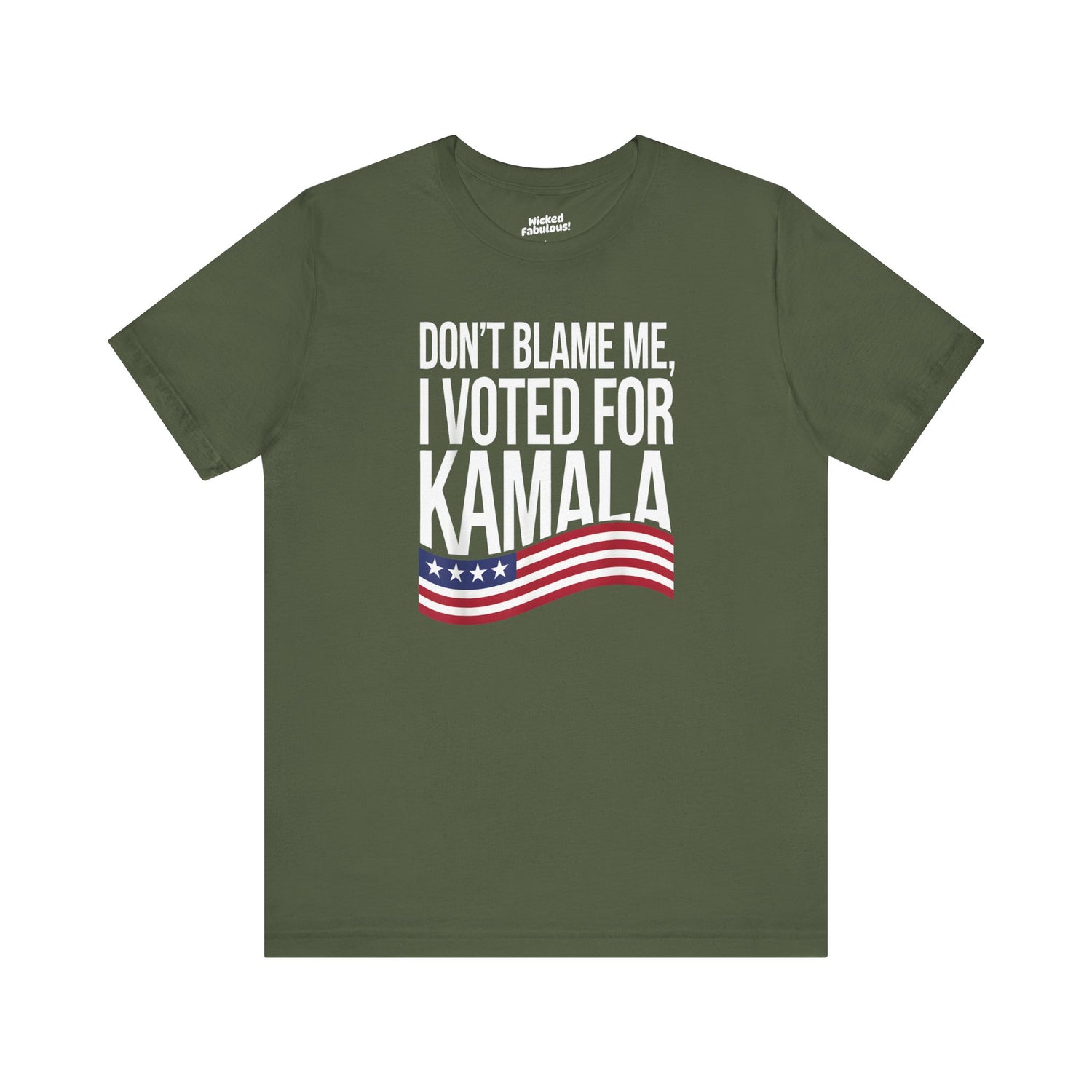 Political Statement Tee - "Don't Blame Me, I Voted for Kamala"