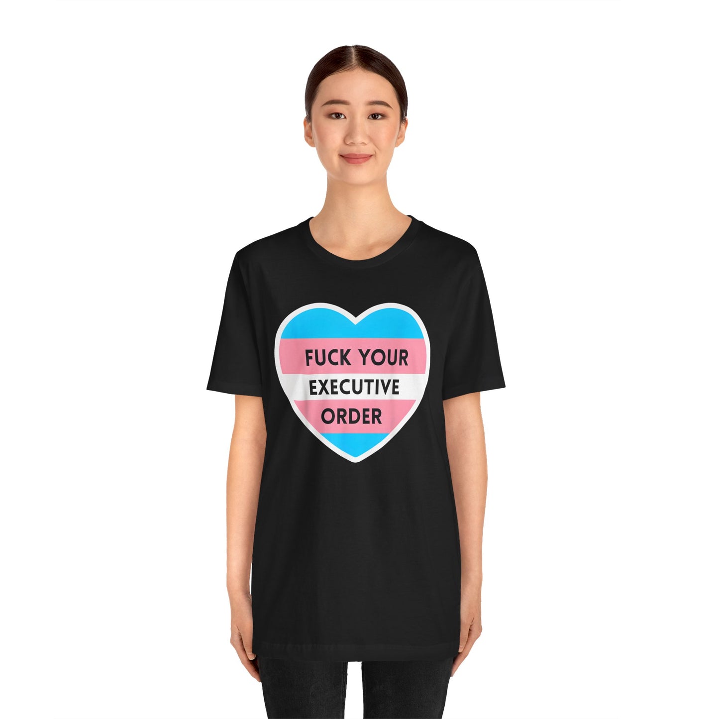 Pro Trans Pride Message Tee - Empowering Self-Expression Tee