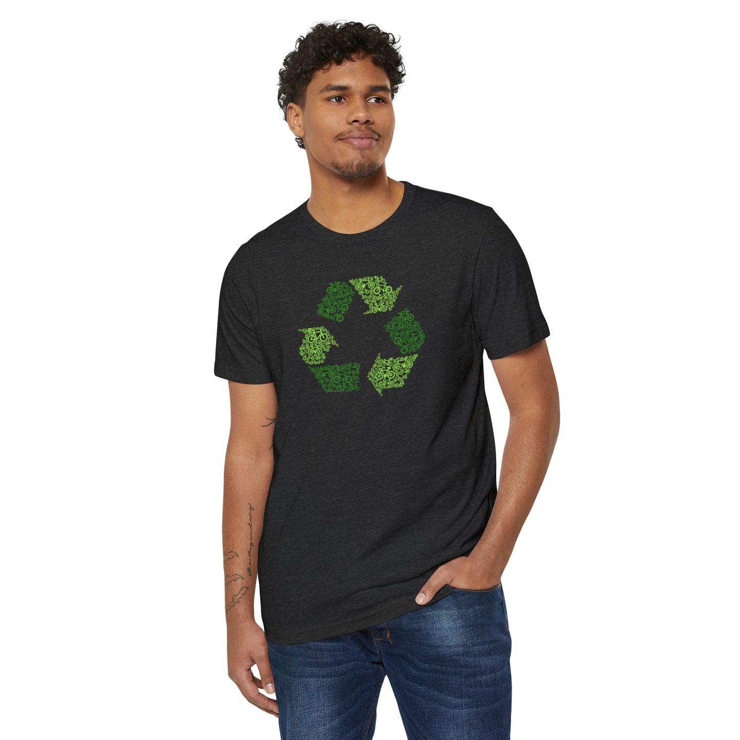 Bicycle Recycle - Recycled Organic T-Shirt