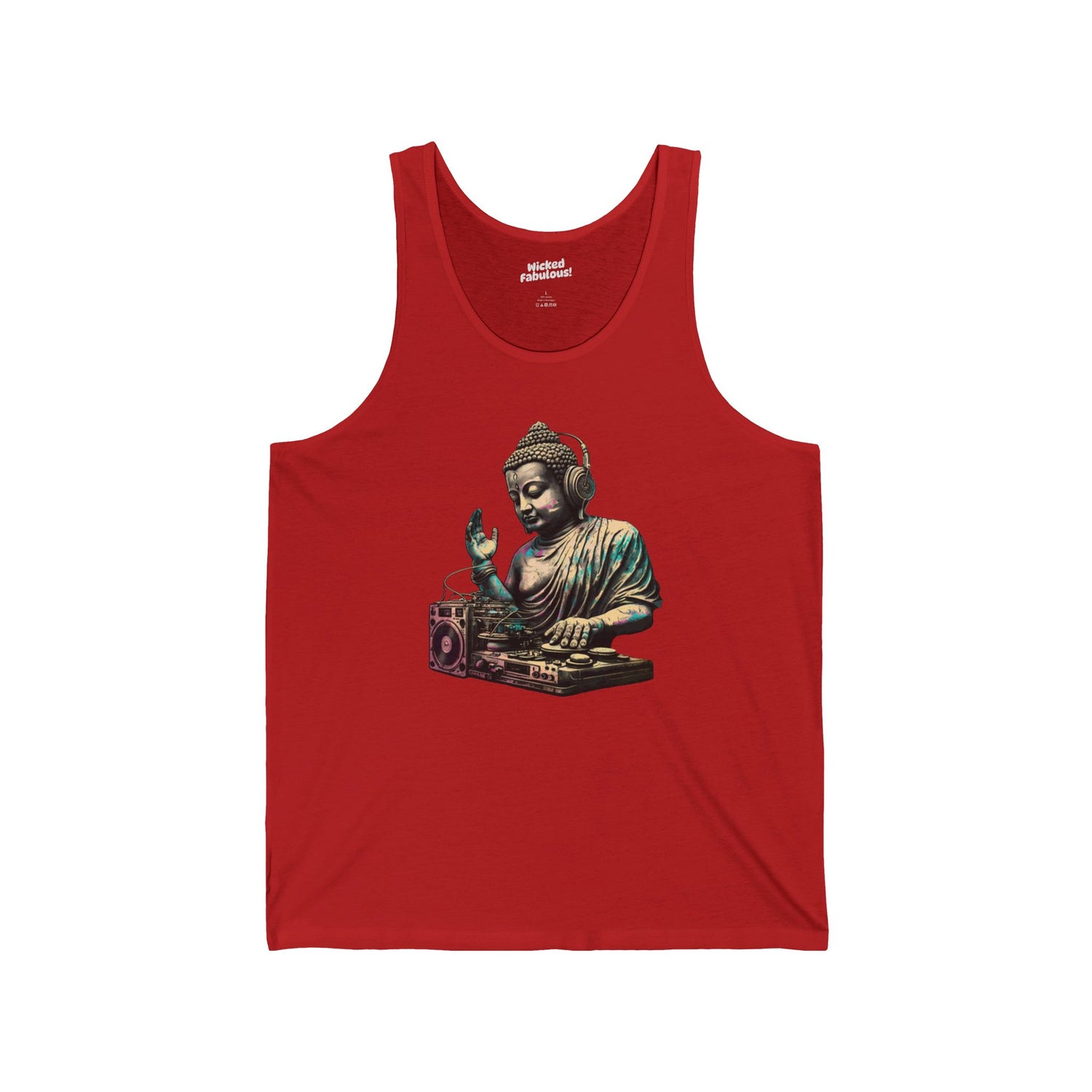 DJ Buddha Unisex Tank – Enlightenment with a Beat 🎧🧘‍♂️🎶