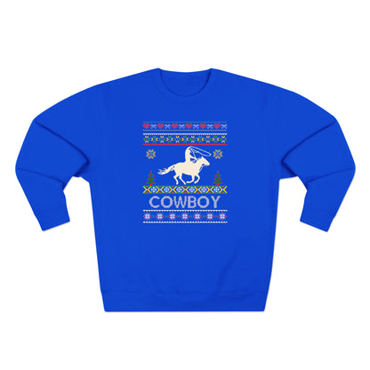 Cowboy Ugly Christmas Sweatshirt