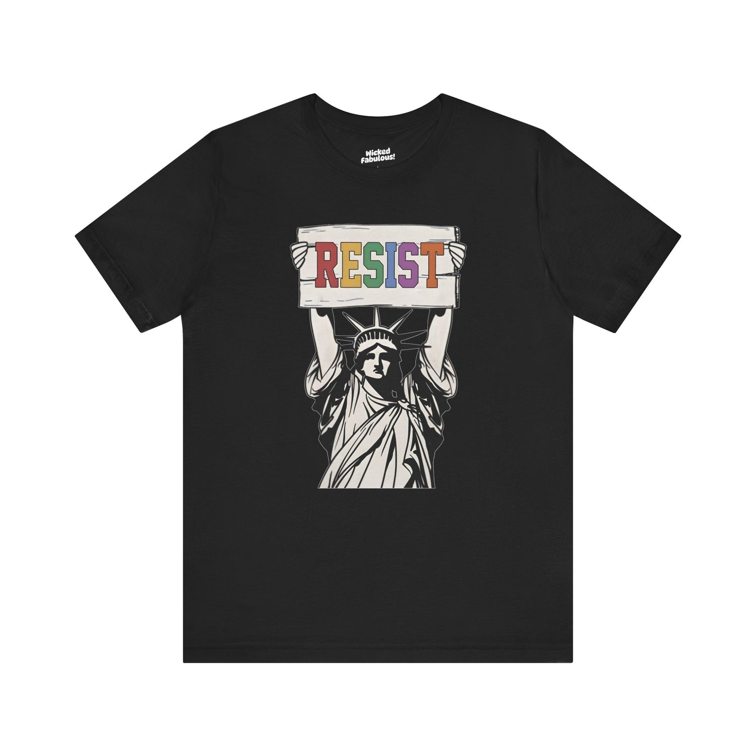 Resist Sleeve Tee - Bold Graphic Tee for Activists