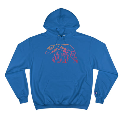 The Adventurous Bear Champion Hoodie