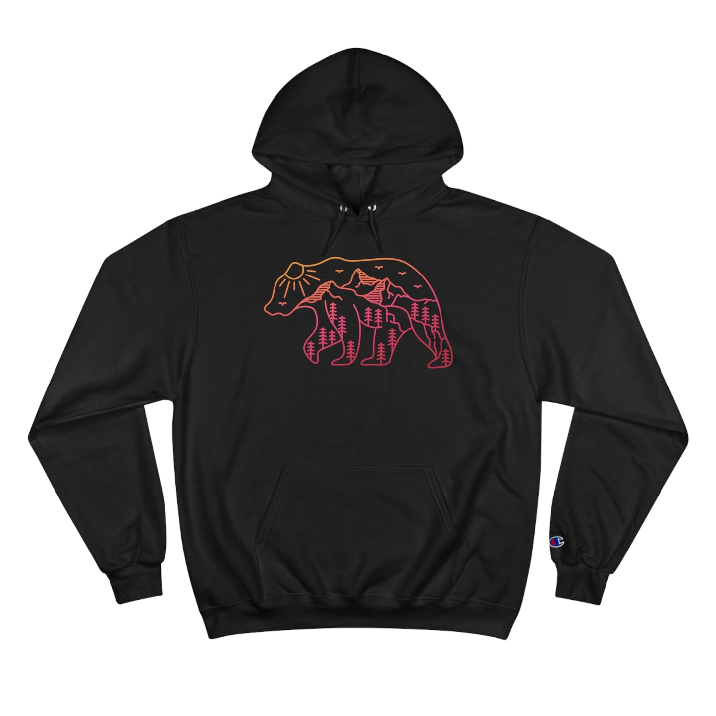 The Adventurous Bear Champion Hoodie