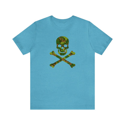 Camo Skull and Crossbones