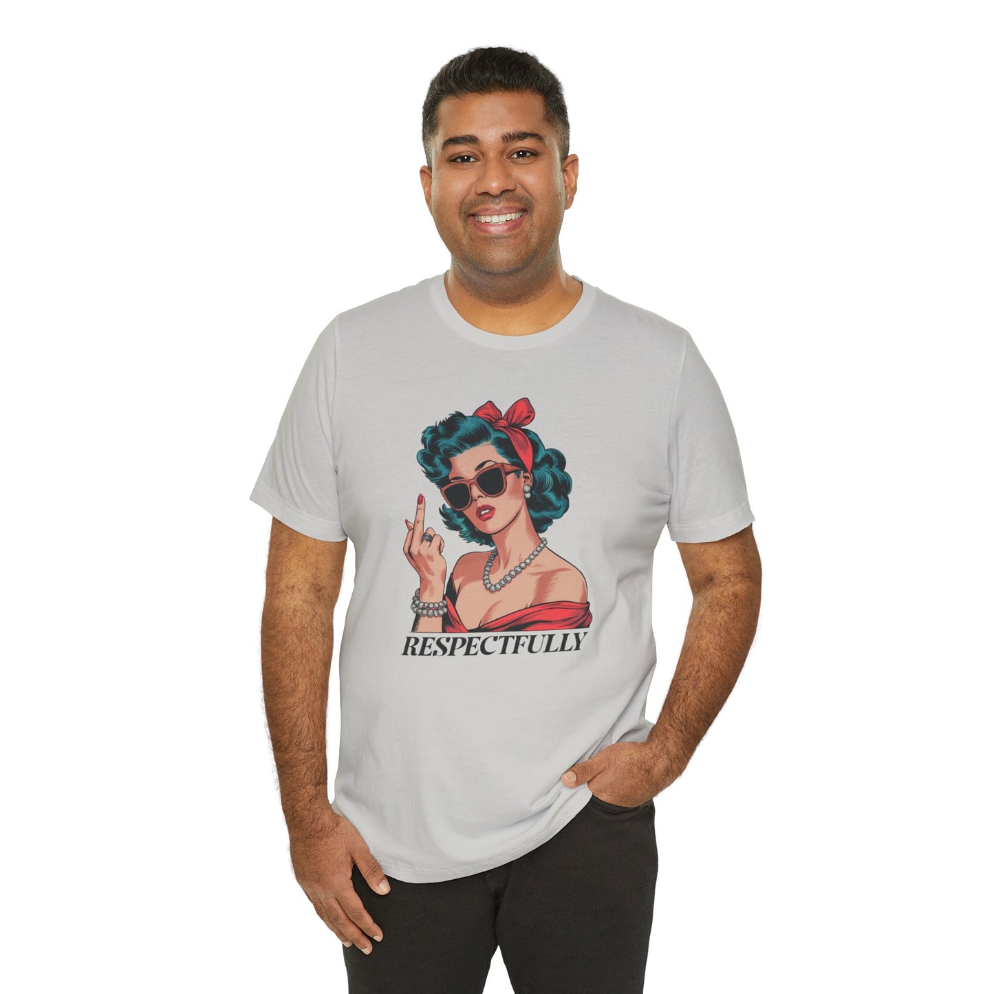 Respectfully Retro Graphic Tee - Short Sleeve T-Shirt