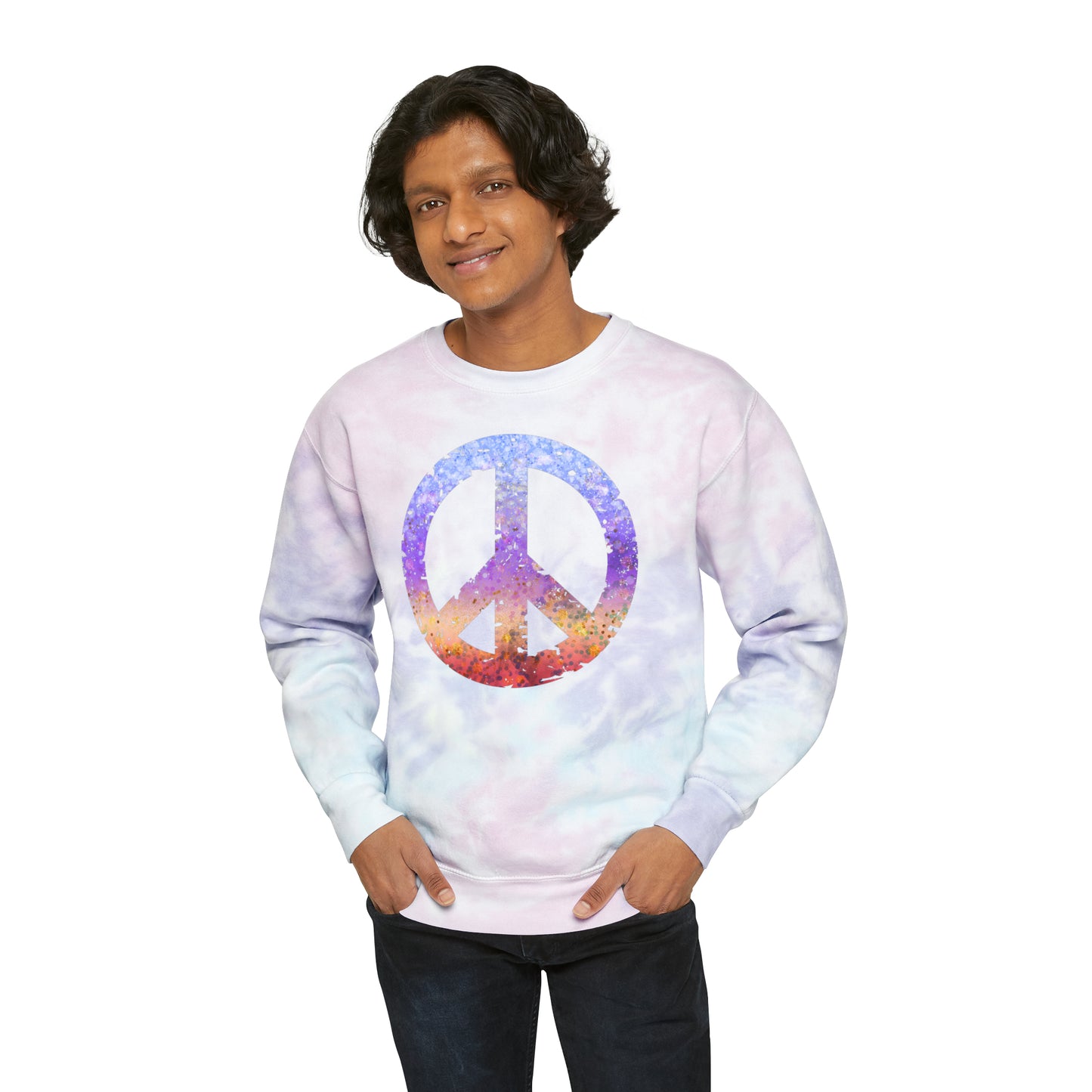 Peace - Tie-Dye Sweatshirt